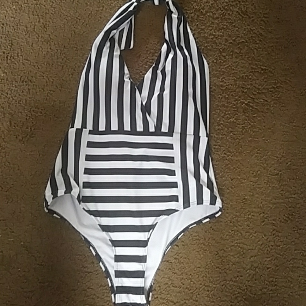 Halter top vintage swimsuit